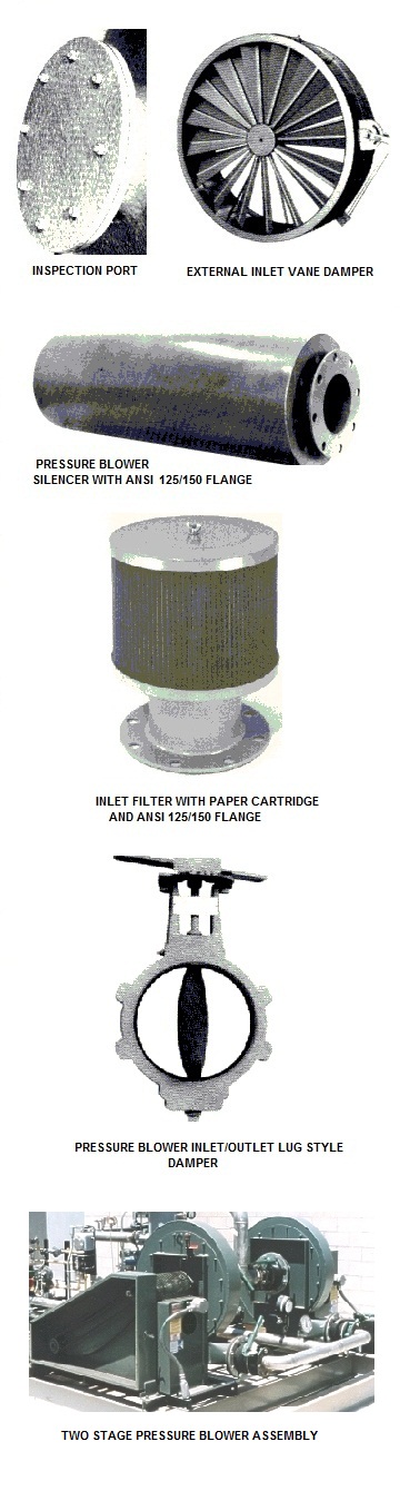 Industrial pressure blower