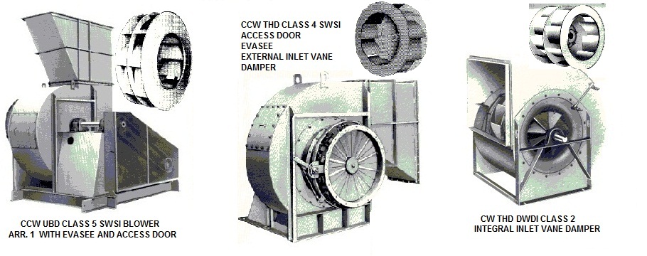 Airfoil fan blower