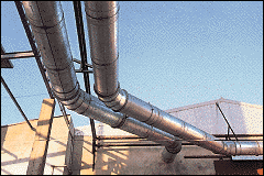 Installation and services for industrial ventilating systems, air supply and exhaust ductworks, industrial HVAC equipment, pneumatic conveying systems, industrial process ventialtion systems, process cooling and heating HVC systems.